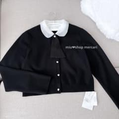 CELFORD セルフォード デタッチャブル総針カーディガン BLK - メルカリ
