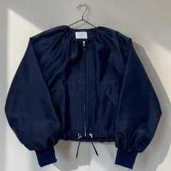 現行モデル】IENA ウォッシャブル シアーノーカラーブルゾン イエナ