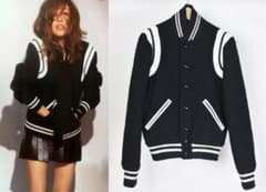 サンローラン　テディジャケット　スタジャン SAINTLAURENTサンローランパリテディジャケットスタジャン