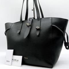 極美品】FURLA トートバッグ ネット Mサイズ シボ革 f1000 - メルカリ