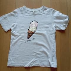 アイスクリームデザイン Tシャツ 140のサムネイル