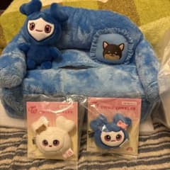 TWICE LOVELYS ティッシュ カバー BOX ケース ヘアピン