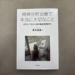 精神分析治療で本当に大切なこと 青木滋昌のサムネイル