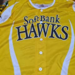 SoftBank Hawks ユニフォーム イエローのサムネイル