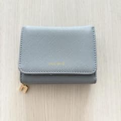 【美品】niko and... 三つ折り財布 グレーのサムネイル