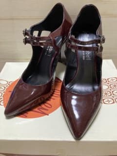 Jeffrey Campbell エナメルパンプス ワイン38のサムネイル