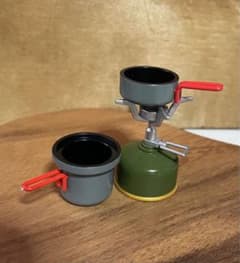 キャンプギアマスコット　バーナー＆鍋のサムネイル
