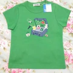 新品 110 ファミリア Tシャツ familiar ミキハウス 好きにものサムネイル