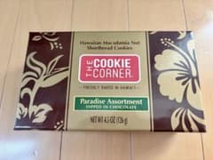 The Cookie Corner マカダミアナッツクッキー 空箱のサムネイル