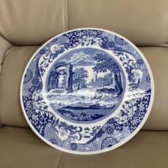 Spode スポード ブルーイタリアン　ケーキプレート 大皿 英国製のサムネイル