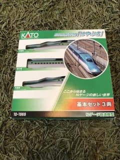 KATO Nゲージ E5系新幹線 はやぶさ 基本セット 3両 10-1969のサムネイル