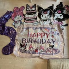 サンリオ クロミ マイメロ バルーンセットのサムネイル
