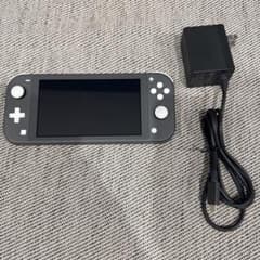 Nintendo Switch Lite グレー 本体&充電ケーブルのサムネイル