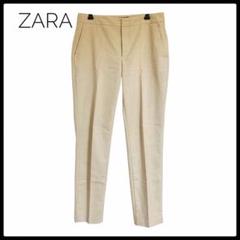 美品】ZARA スラックス ベージュ EUR34 サイドポケット
