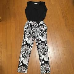 オールインワン ブラック グレー ホワイト 美品のサムネイル