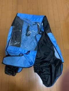 子供乗せ自転車レインカバー後ろのサムネイル