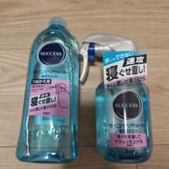 SUCCESS モーニングヘアウォーター 髪さらミスト 本体＆つめかえ用のサムネイル