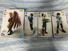 未開封　僕のヒーローアカデミア　フィギュアABCDセットのサムネイル