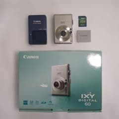 Canon IXY DIGITAL 60 PC1158 Silver Digital Camera
