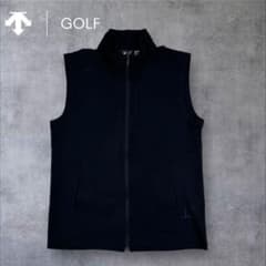 ［極美品］デサント　ベスト　ゴルフ　Lサイズ 極美品 DESCENTE GOLF デサントゴルフ ストレッチ ベスト 撥水 L