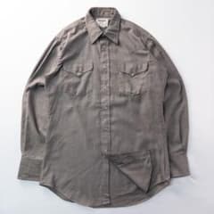 ビンテージ古着USA製70s織柄 アメカジ カントリー レトロ ウエスタンシャツ