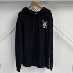 RAF SIMONS × FRED PERRY パッチデザイン パーカー 黒 - メルカリ