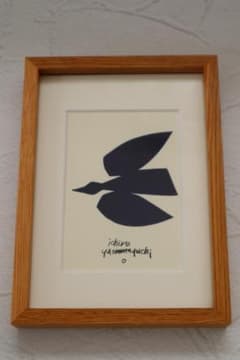 山口一郎　「Blue bird（青い鳥）」シルクスクリーン　ポストカード 山口一郎 「Blue bird（青い鳥）」シルクスクリーン ポストカード