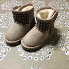ハリスツイード ブーツ☆13cmのサムネイル