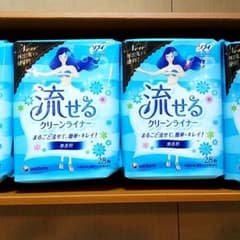 流せるクリーンライナー  28枚×4個のサムネイル