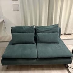 ⭐︎カバー2色付き⭐︎IKEA ソーデルハムン ソファ ダークグレー/グリーン m15652508587_1.jpg?1762848150