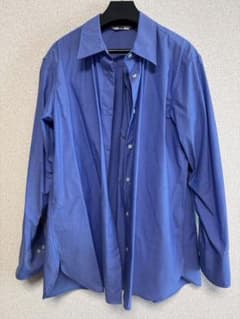 【美品】UNIQLO ブルーシャツのサムネイル