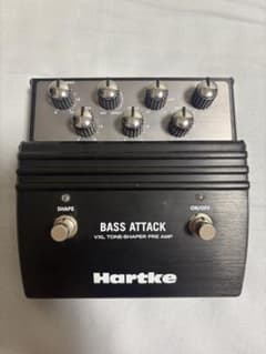 Hartke BASS ATTACK Pedal ベース用プリアンプ 本体 - メルカリ