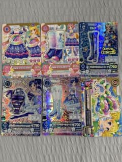 アイカツ カード カレイドミラーシューズ他 6枚セットのサムネイル