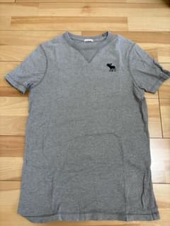 Abercrombie & Fitch グレー VネックTシャツキッズサイズ Mのサムネイル