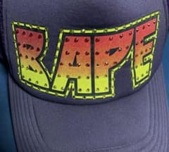 A BATHING APE ラインストーン メッシュキャップ