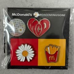 PEACEMINUSONE G-DRAGON マクドナルド ピンバッジセットのサムネイル