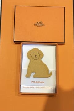 新品未使用HERMES PIKABOOK 犬型しおり - メルカリ