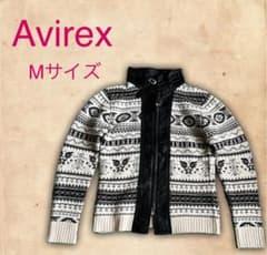 【Avirex】ニット ジャケット【美品】のサムネイル