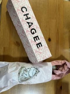 【新品】CHAGEE 猫デザイン 折りたたみ傘のサムネイル
