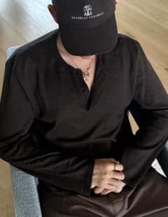 THE ROW 25SS Ennio 長袖ヘンリーネックカットソ THE ROW 25SS Ennio 長袖ヘンリーネックカットソM - メルカリ