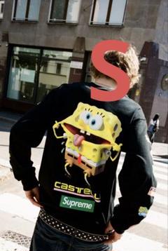トップス Supreme SpongeBob Racing L/S Tee black S Supreme SpongeBob/Castelli Racing L/S Tee – RL Vault