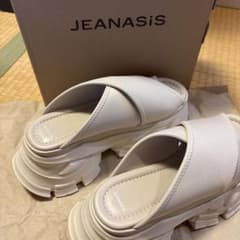 JEANASIS クロスストラップ厚底サンダルのサムネイル
