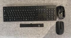 ジャンク】Dell ワイヤレスキーボード＆マウスセット KM636 レシーバー