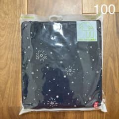 新品　未使用　ユニクロ　キルトパジャマ　100 星　紺　男の子　スターのサムネイル