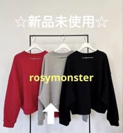 新品未使用】ロージーモンスター back logo スウェット - メルカリ