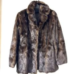 リアルファーコート 11号 ブラウン 美品 フロントホック 高級 - メルカリ