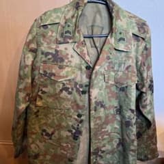 レア　迷彩服　綿　3A 綿(帽子・階級章付き)のサムネイル