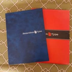 スタンプアルバム　 テージー製 青のサムネイル