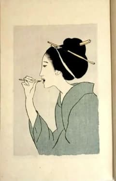 浮世絵版画、頼朝公行列圖三枚綴り、歌川貞秀画、慶応元年5月出版