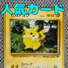 ピカチュウ 拡張パック「ポケモンジャングル」旧裏（管理用2216